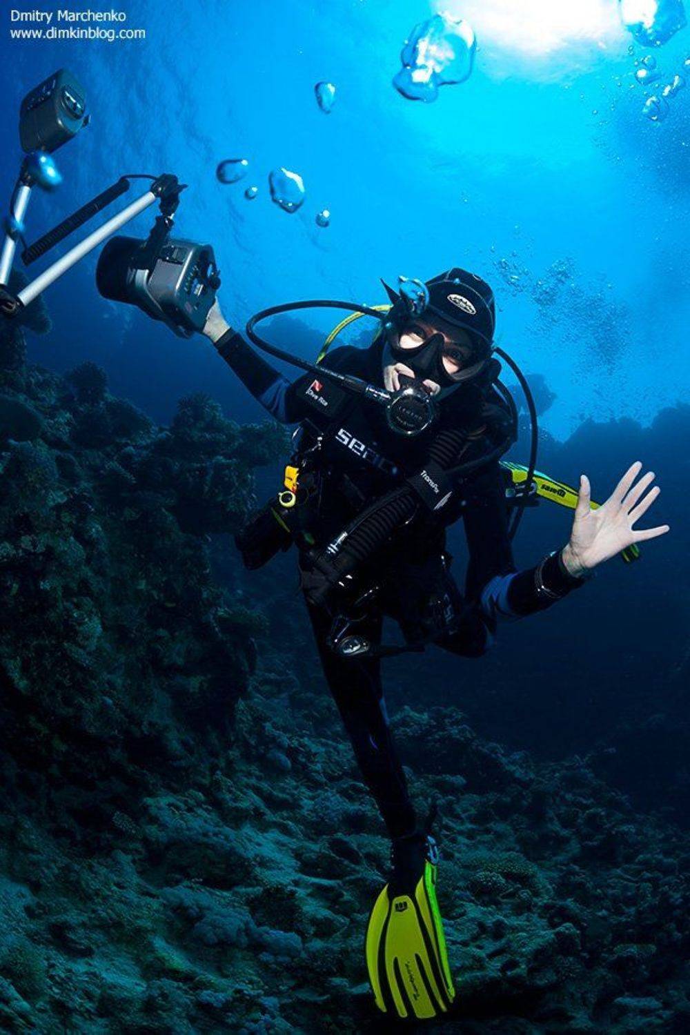 дайвер, подводное фото, дайвинг, фотограф, Дмитрий