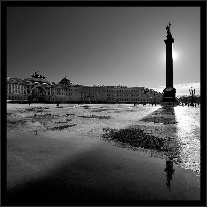 петербург, центр, дворцовая, чб, квадрат, Kirill Shapovalov