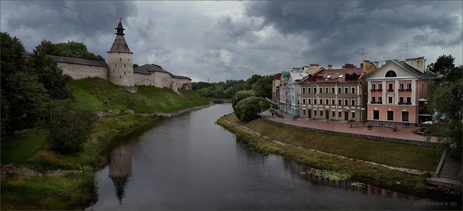 город, псков, pskov, путешествия, кремль, башни река пскова, Виктор Перякин