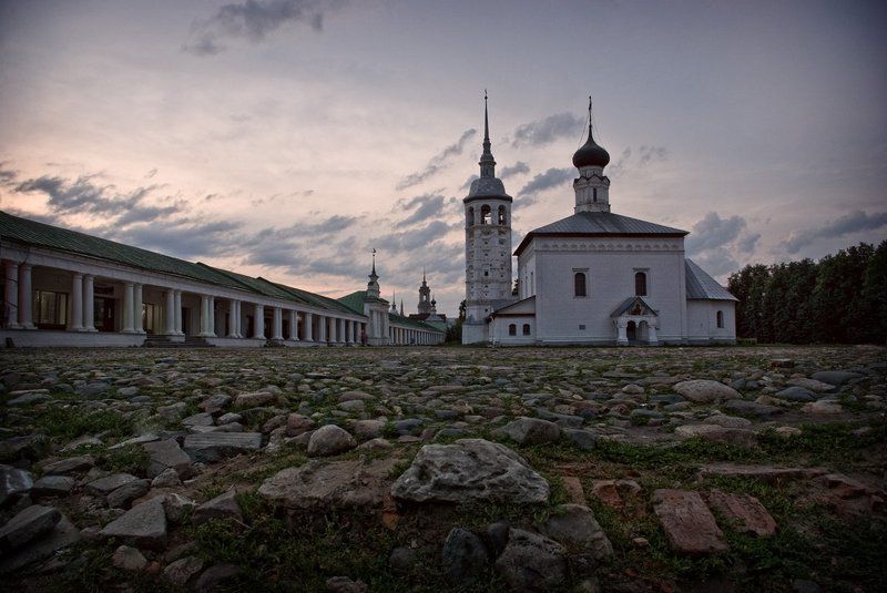 суздаль, площадь, рынок, церковь, торговые ряды Торжище фото превью