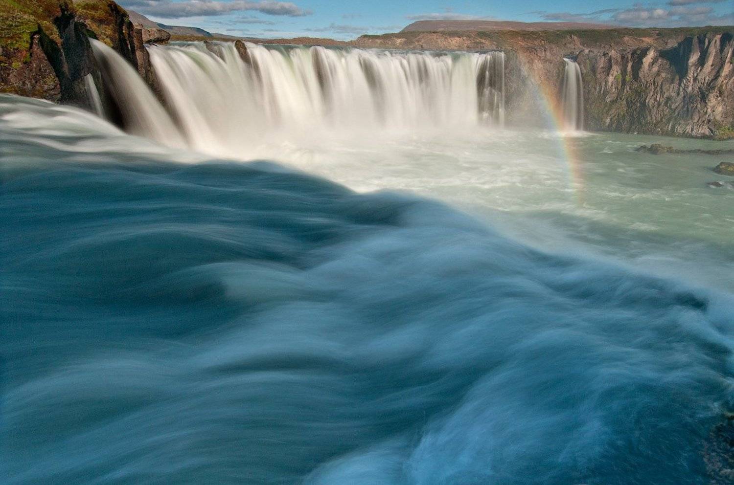iceland,waterfall,godafoss, Максим *