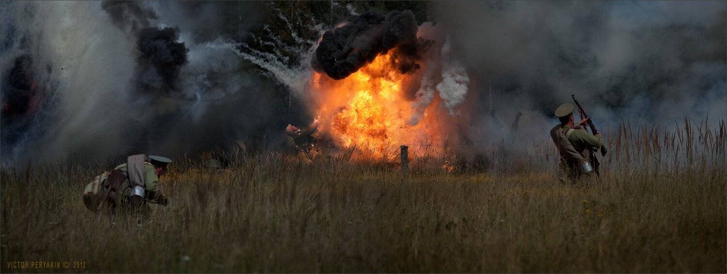 реконструкторы, брусиловский, прорыв, гарнизон-а, взрыв, солдаты, война, форма, 1916, первая, мировая, Виктор Перякин