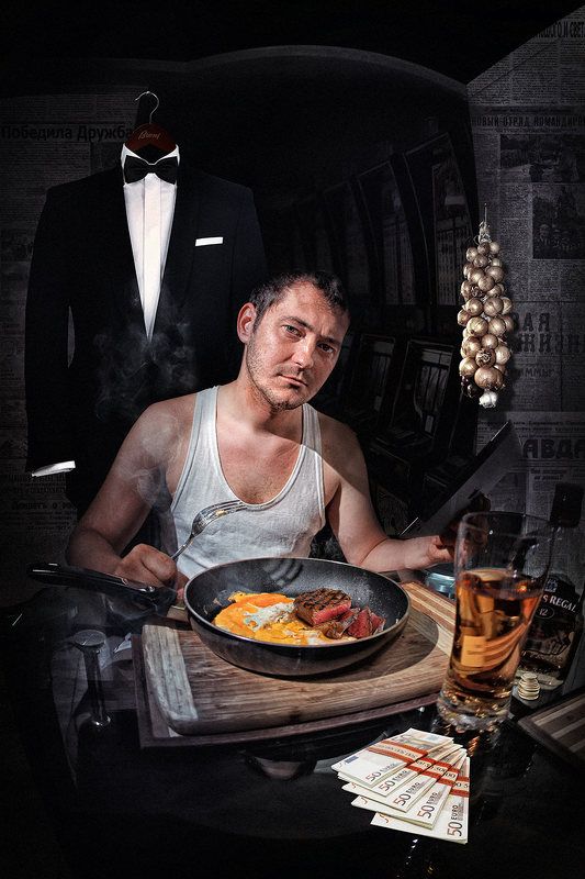 Завтрак перед свадьбой... фото превью