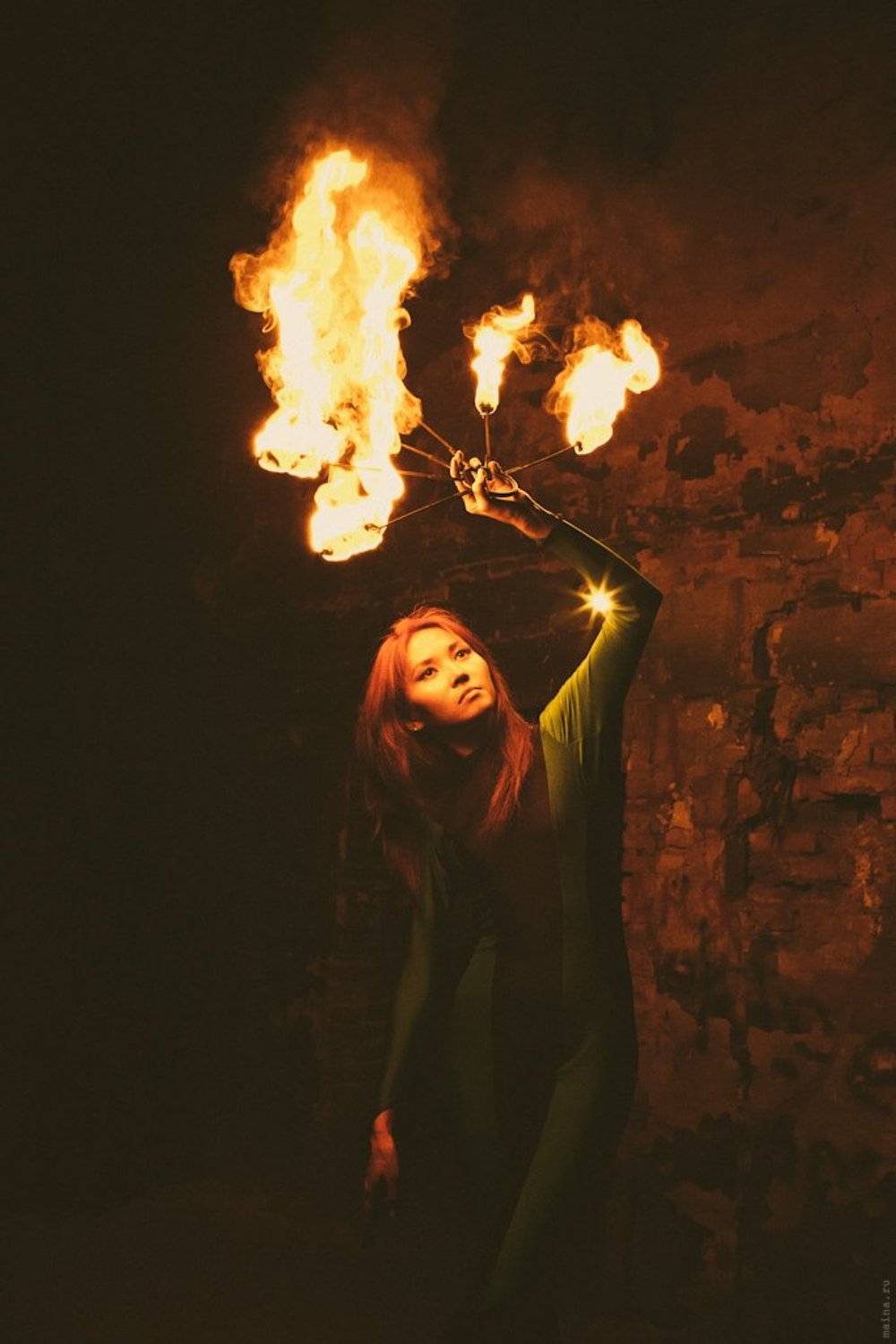 огонь, Евгений Майнагашев