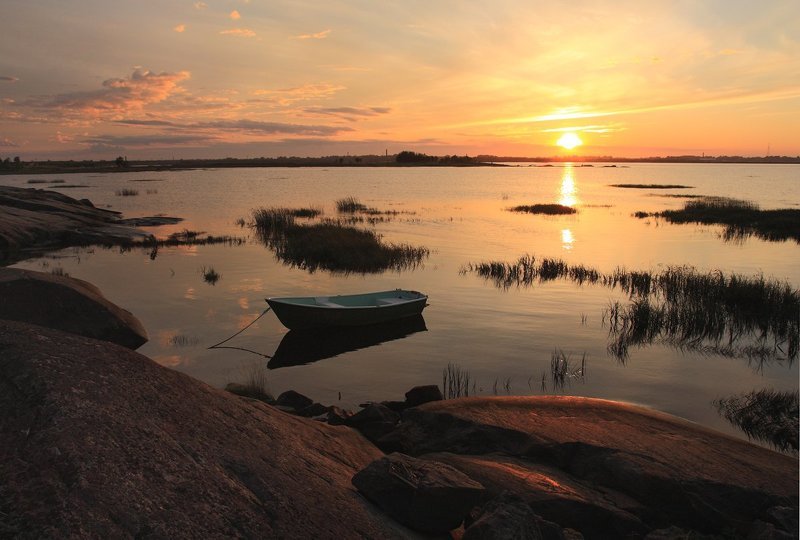 Тихий закат фото превью