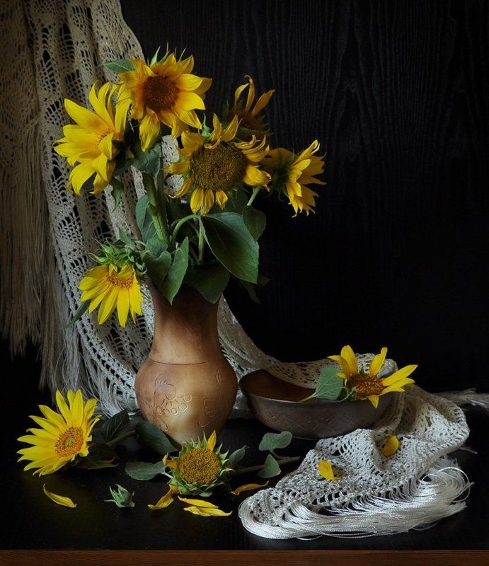 подсолнухи  фото превью