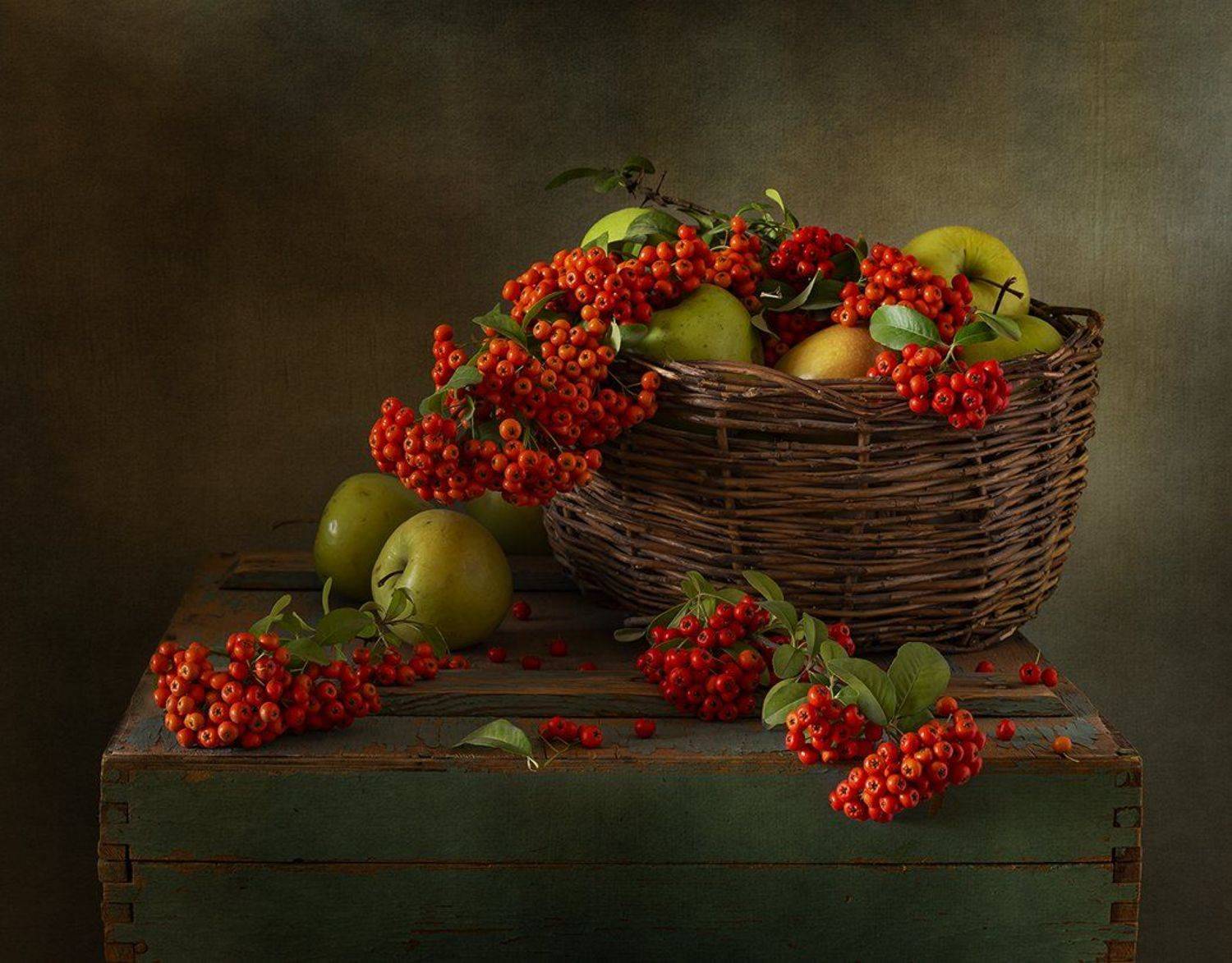 натюрморт, фрукты, Оля