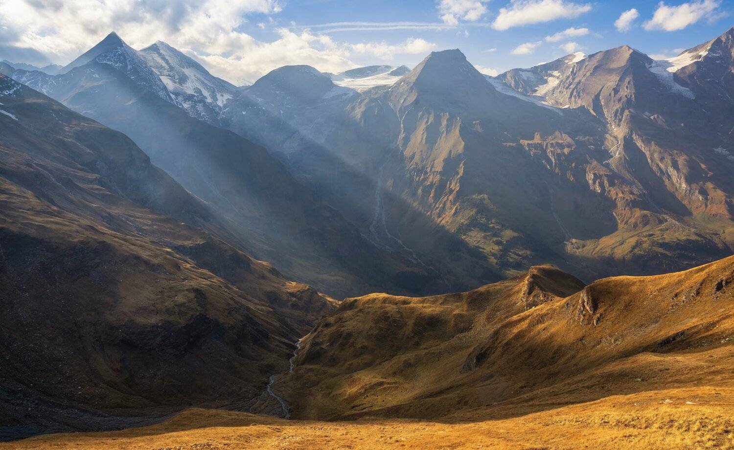 альпы, австрия, горы, утро, лучи, солнце, austria, alps, morning, sun,,  Marat Max (Марат Макс)