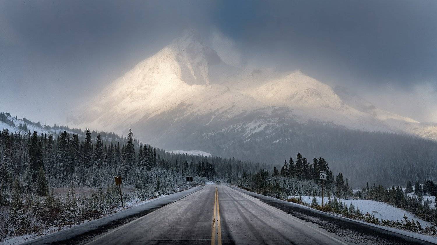 canada, alberta, sky, mountains, sunset, clouds, nikon, d850, @1pro.photo, Emelyanov Alex