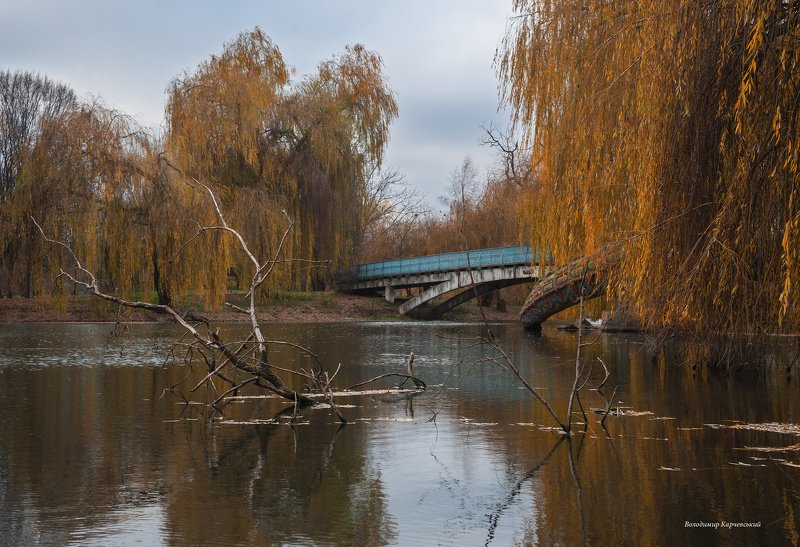В осеннем гидропарке фото превью