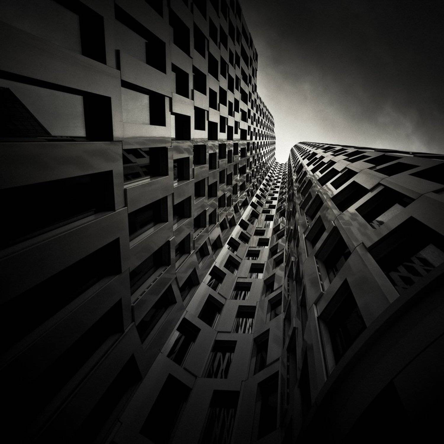 city, architecture, building, alexandrucrisan, tower, fineart, architecturephotography, windows, monochrome, limitededition, artprint, Alexandru Crisan