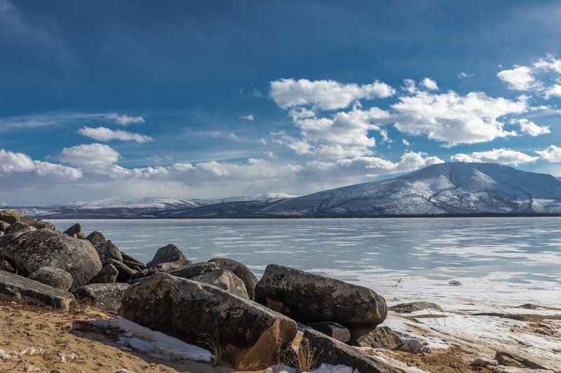 Озеро Баунт, республика Бурятия фото превью