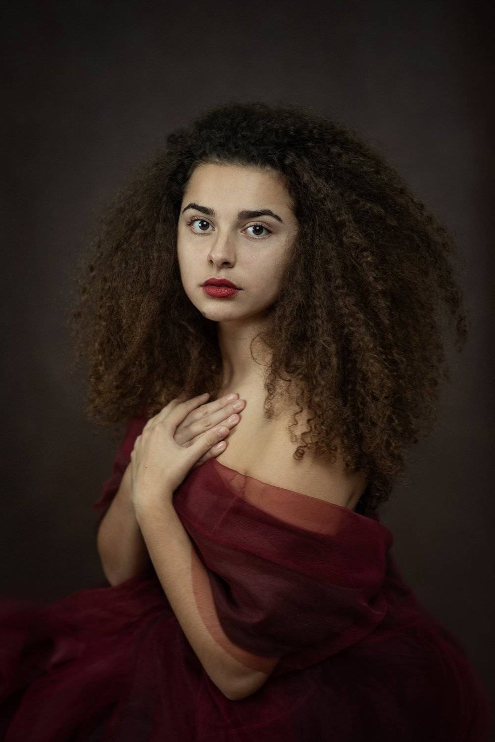 portrait woman painterly, Alexandru Roibu