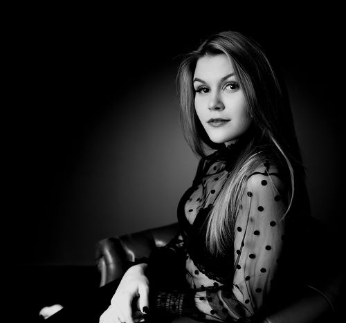 bw portrait