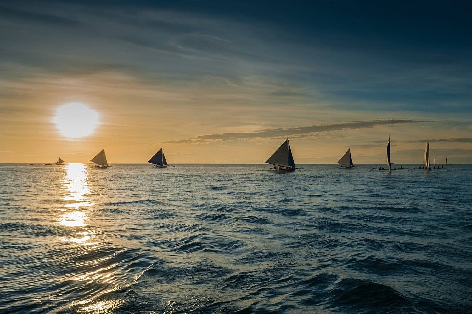 #пейзаж #путешествия #море #отдых #красивый пляж #закат #паруса, Ольга Мусиенко