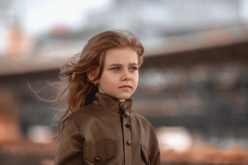 деньпобеды, девочка, портрет, выдуманнаяистория  фото превью