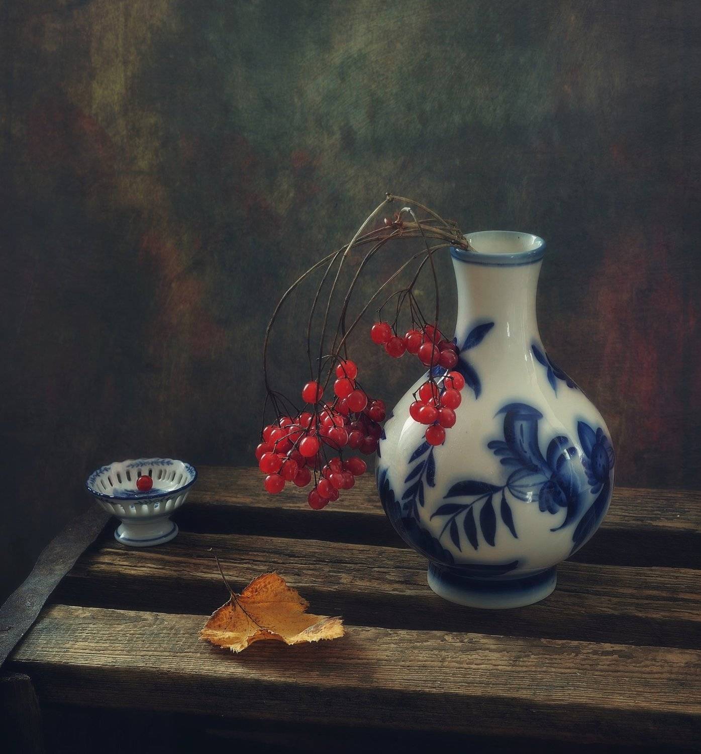 натюрморт,still life,осень,калина, Наталия К