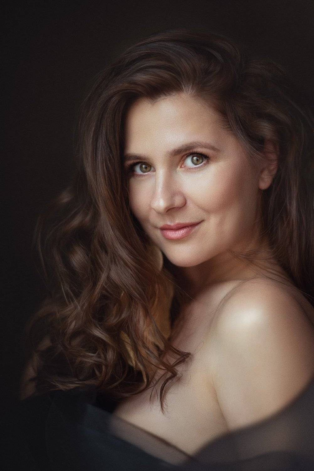 портрет, женщина, свет, Валентина Попова