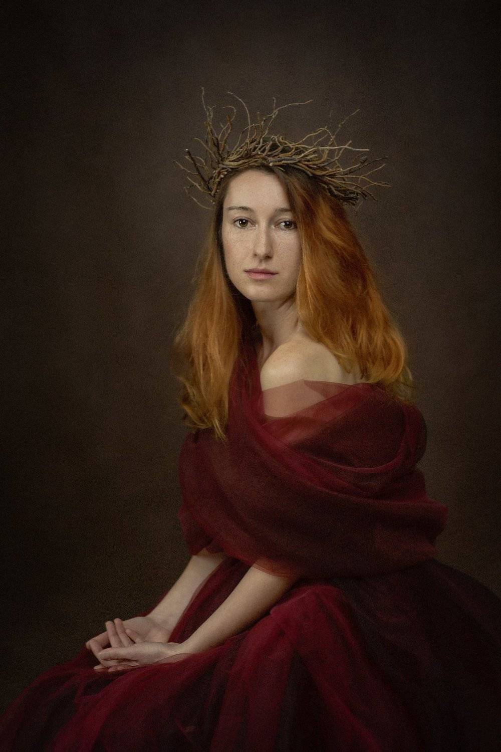 portrait woman painterly, Alexandru Roibu