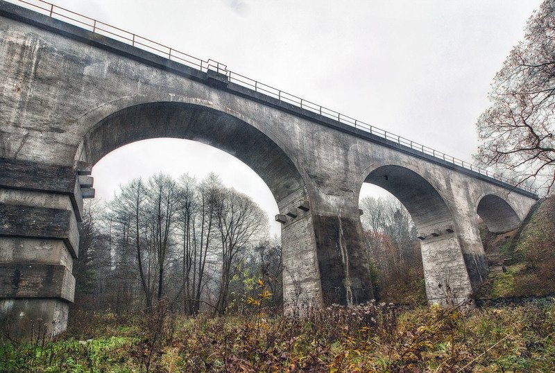 Осень. Старые мосты. фото превью