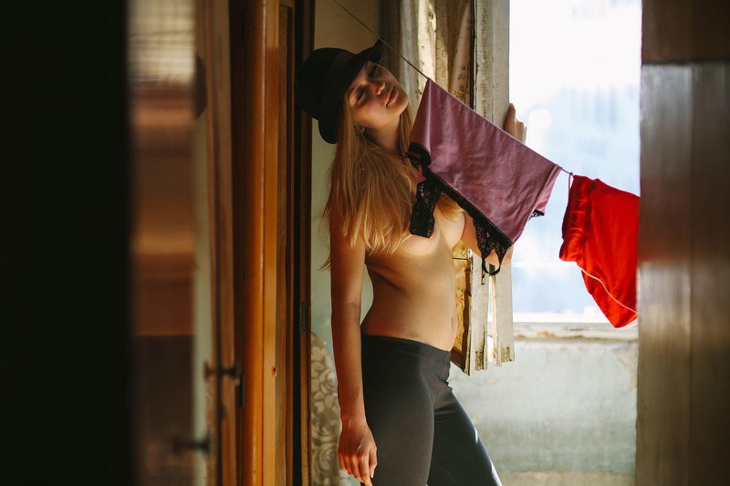 Морозное утро фото превью