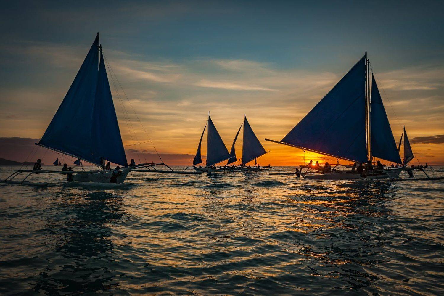 #пейзаж #путешествия #море #отдых #красивый пляж #закат #паруса, Ольга Мусиенко