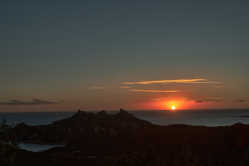 lion; rock sescape;dawn;slylight Le Lion de Roccapina фото превью