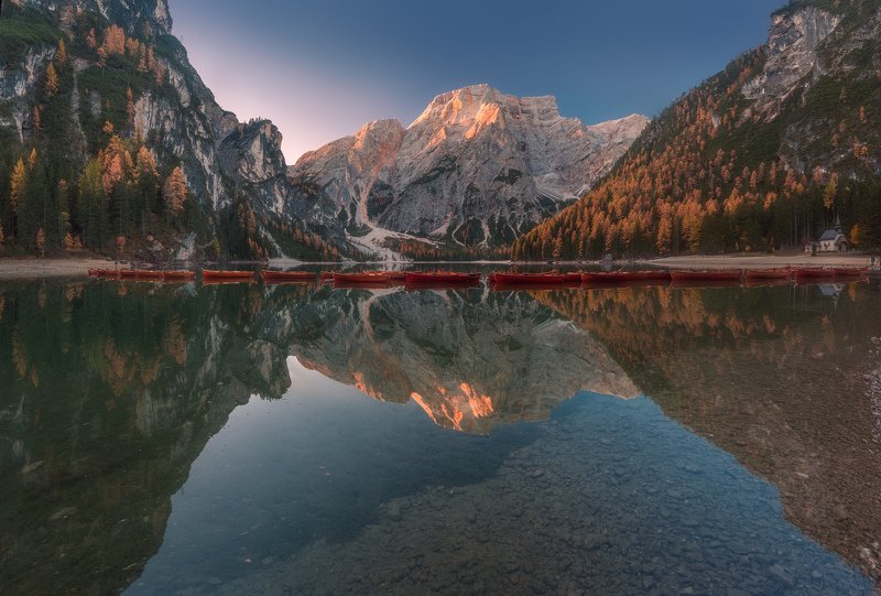Lago di Braies фото превью