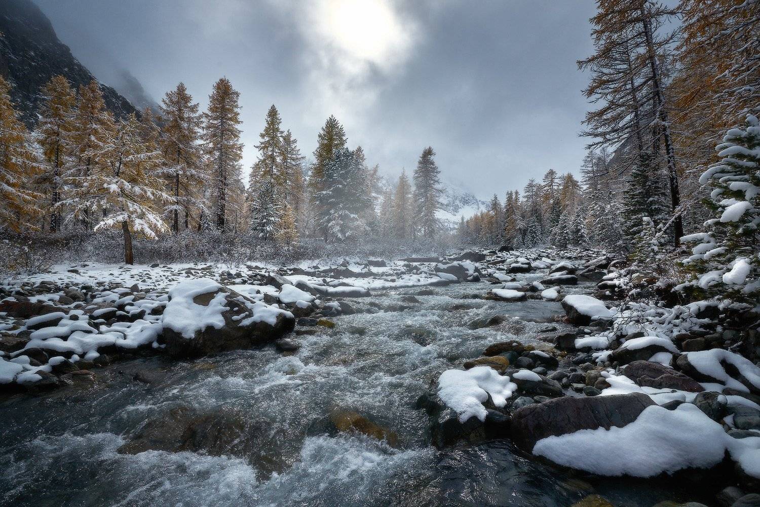 алтай, горы, актру, Владимир Ляпин