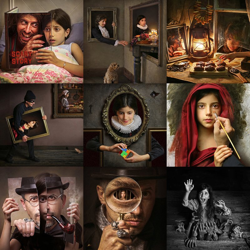 9 pics with my daughter Iris & me фото превью