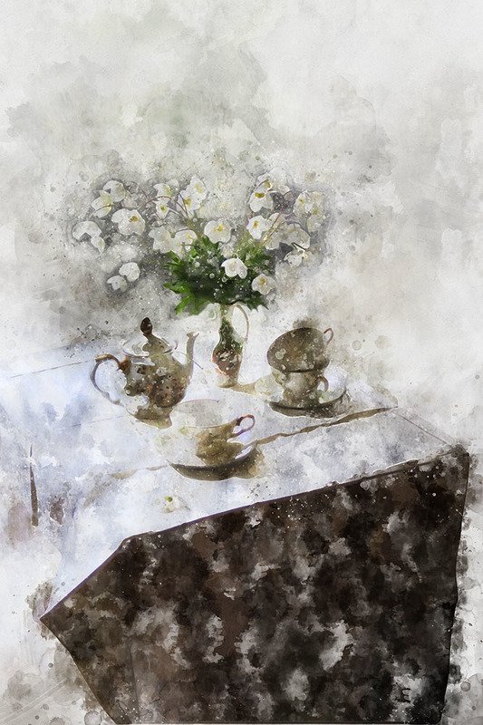 Натюрморт арт фото красиво акварель АКВАРЕЛЬ 1 фото превью