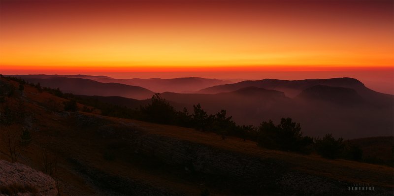 Градиент крымской Осени фото превью