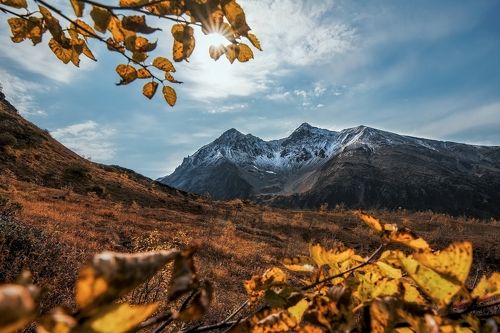 Горный массив Вачкажец Камчатка