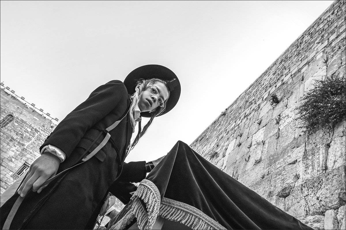 portrait, composition, bw, girl, портрет, чб, йерусалим, jerusalem, israel, Denis Buchel (Денис Бучель)