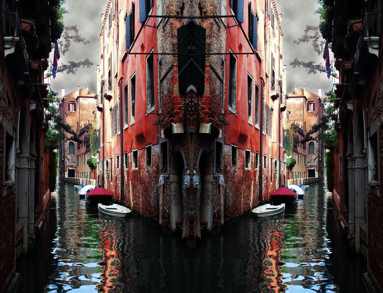 креатив, обработка, концепция, венеция, италия, concept, italy, venice, roads, mazes, Дмитрий Салтыков