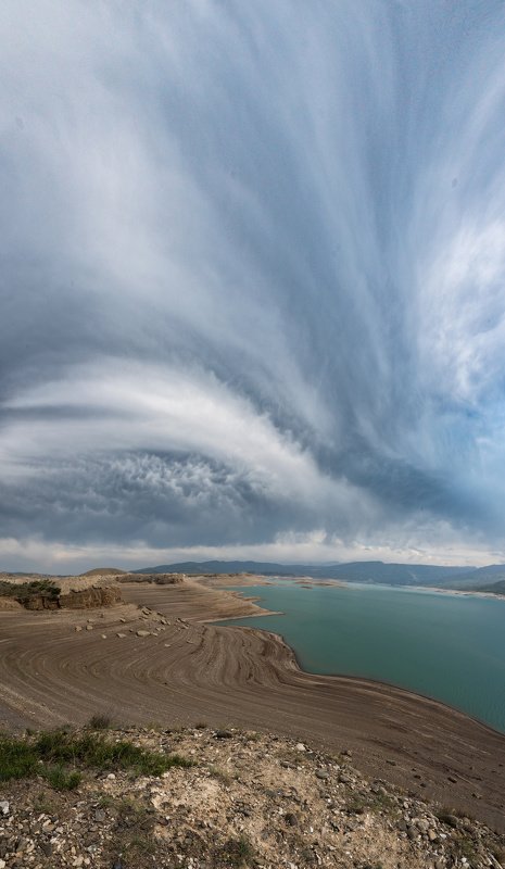 пейзаж, пейзажи, пейзажная фотография, пейзажный фотограф, landscape, линии, дагестан, россия, природа Чиркейское водохранилище, Дагестан фото превью