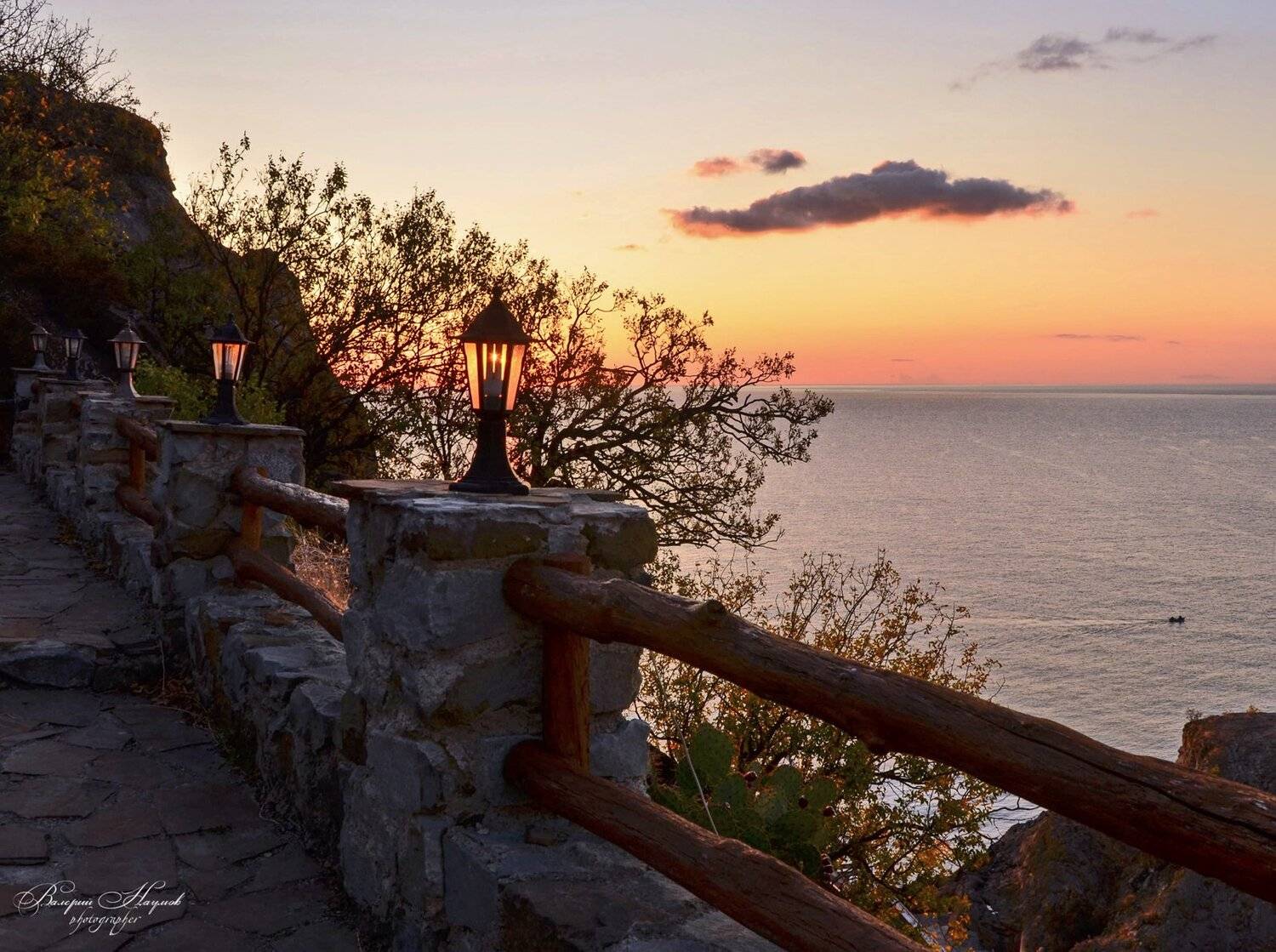 утро, рассвет, восход, крым, октябрь, партенит, Валерий Наумов