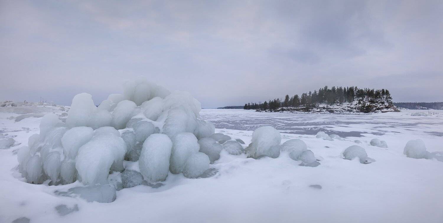 Зимняя Ладога, зима на ладожских шхерах, фототур, ленинградская область, Арсений Кашкаров