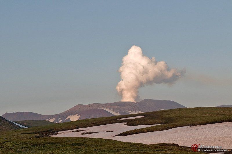 камчатка, вулкан, горелый Вулкан Горелый фото превью