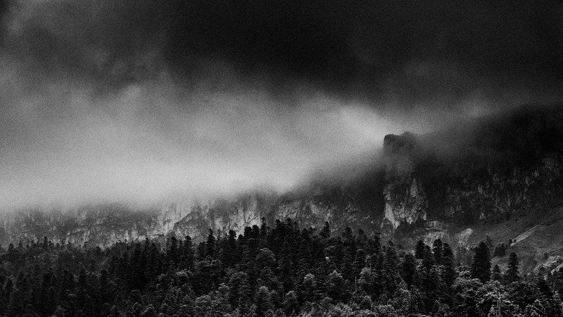 Буря. Кавказ. фото превью