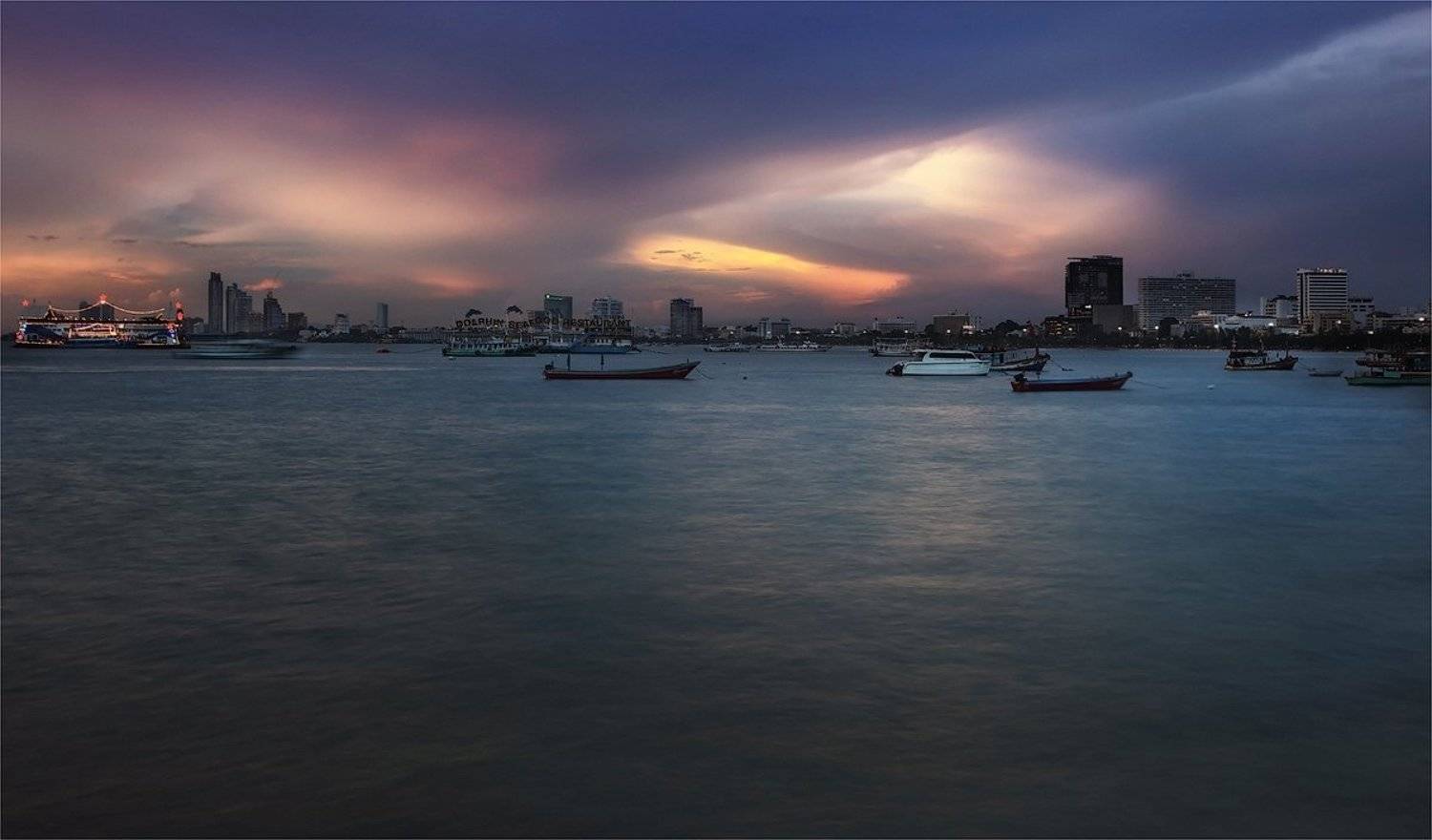 сиамский, залив, тайланд, лодки, Сергей