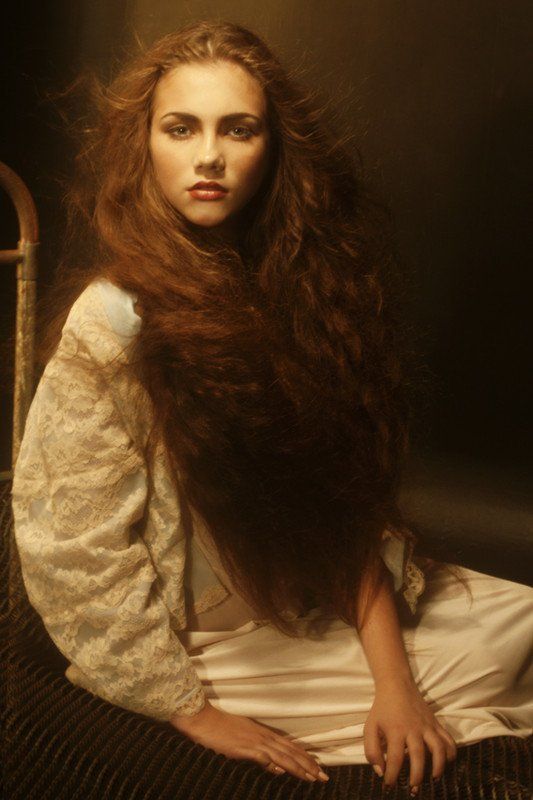 woman,redhead,oil Sandra фото превью