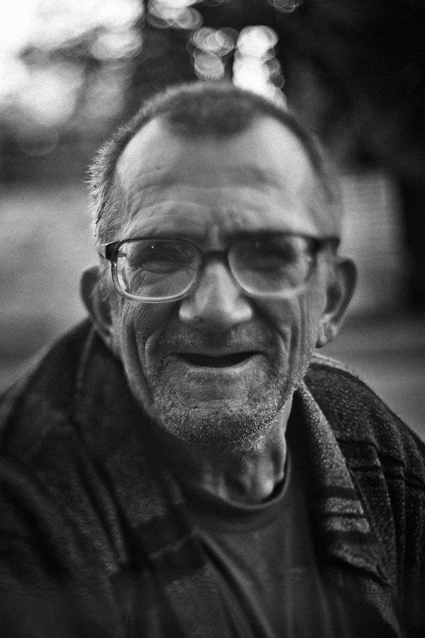 bw,  улыбка,  smile,  чб,  glasses,  emotion,  очки,  эмоция,  beard,  grandfather,  дедушка,  grandpa,  дед,  щетина, Феофанов Дмитрий