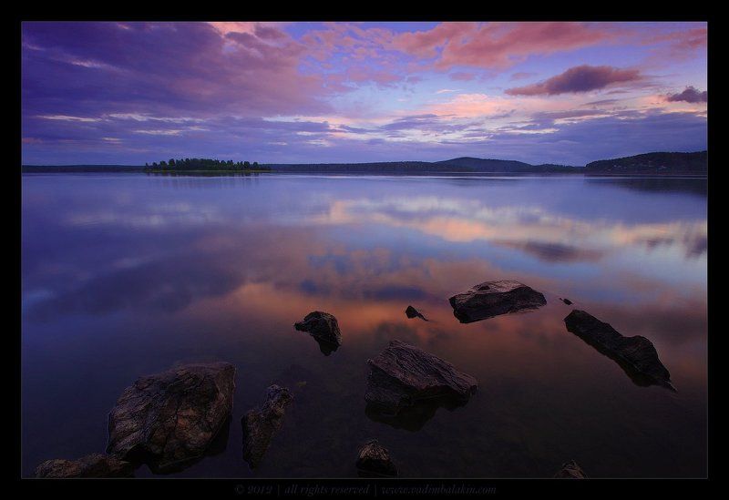 Закат на Волчихе фото превью