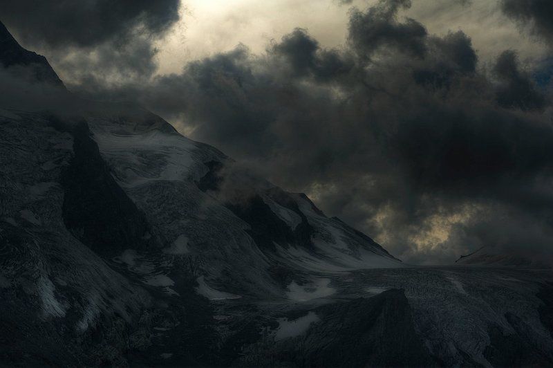 горы, закат, альпы Twilight фото превью