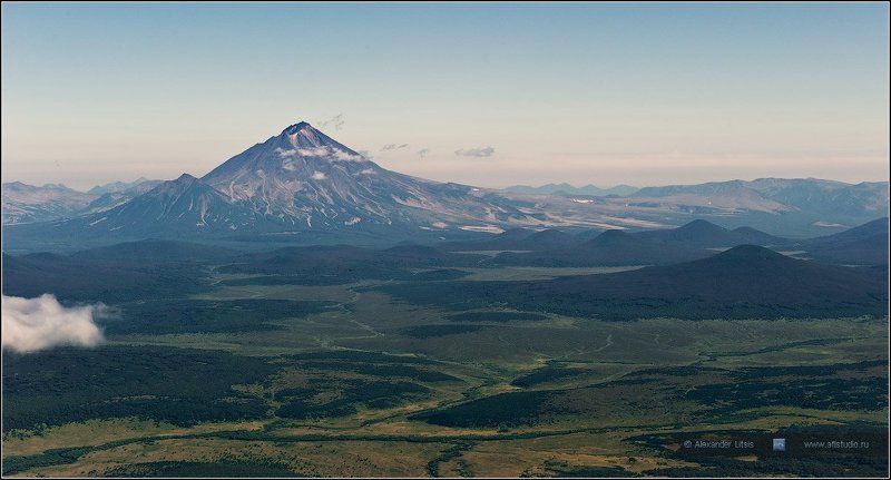 вулкан, ходутка, камчатка, горы, долина Ходутка фото превью