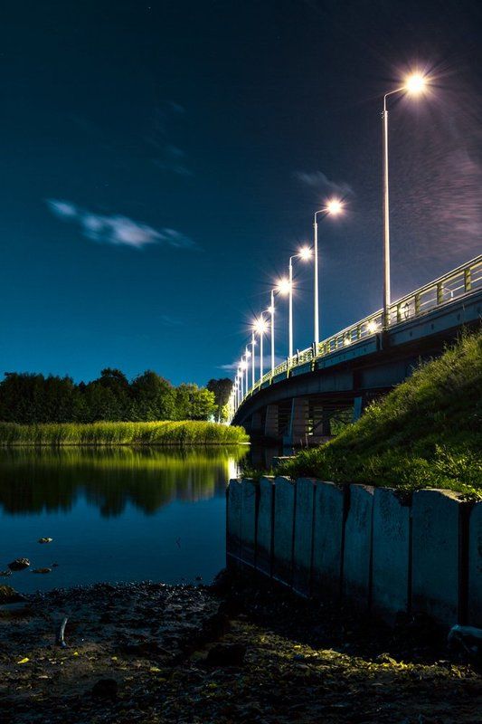 Мост на Крестовском о-ве фото превью