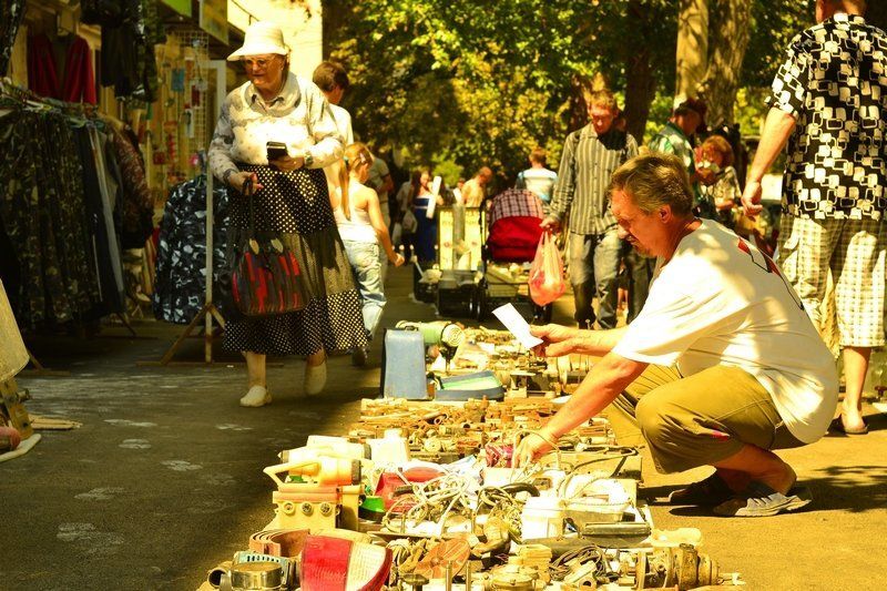 блошиный рынок фото превью