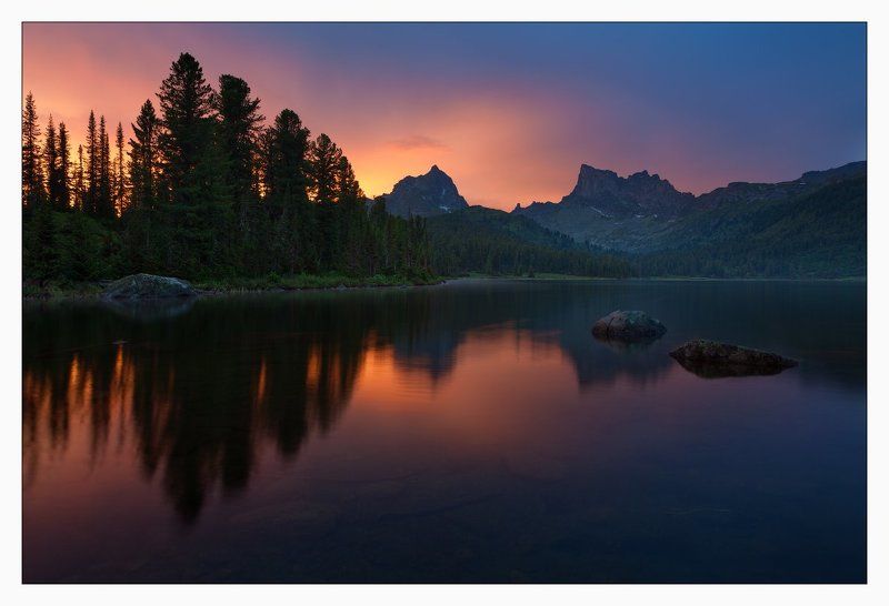 ергаки, оз., светлое СИБИРСКИЙ  ПОЖАР фото превью