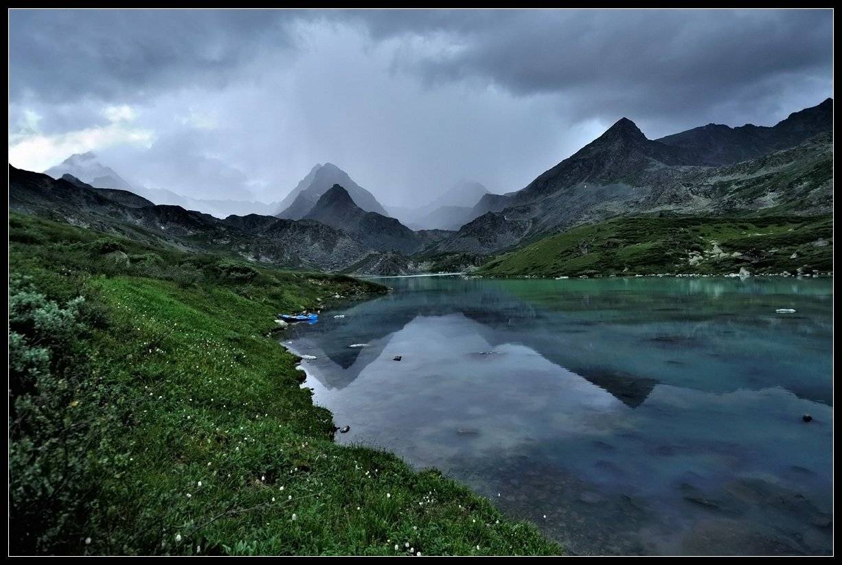 алтай, катунский хр. река б.калагаш, озеро, АНАТОЛИЙ ДОВЫДЕНКО